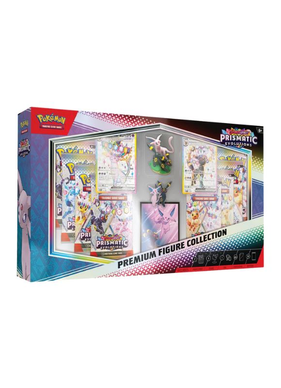 Pokemon TCG: Premium Figure Collection – Prismatic Evolutions INGLES