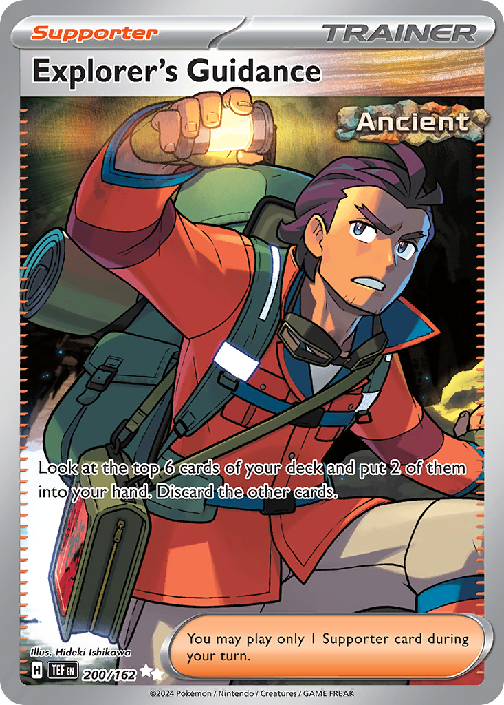 Explorer's Guidance - 200/162 - Temporal Forces SV5 - Ultra Rare