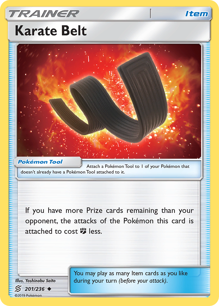 Karate Belt - 201/236 - Unified Minds SM11 - Uncommon