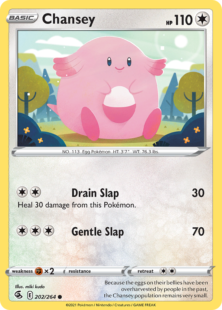 Chansey - 202/264 - Fusion Strike SWSH8 - Common