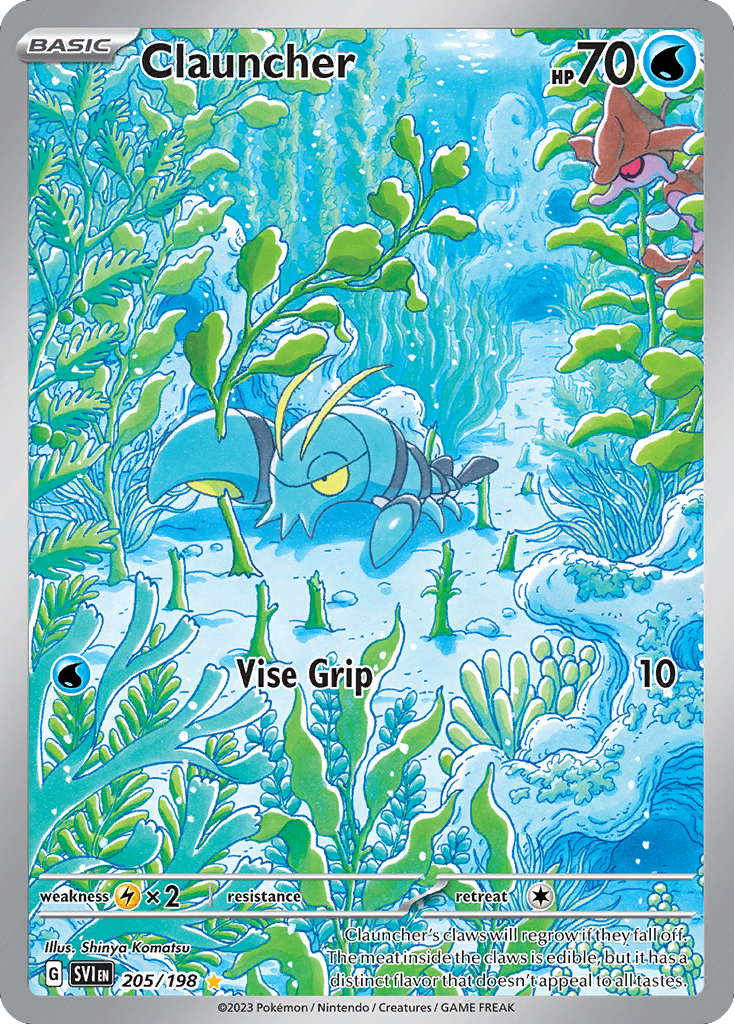 Clauncher - 205/198 - Scarlet & Violet SV1 - Illustration Rare