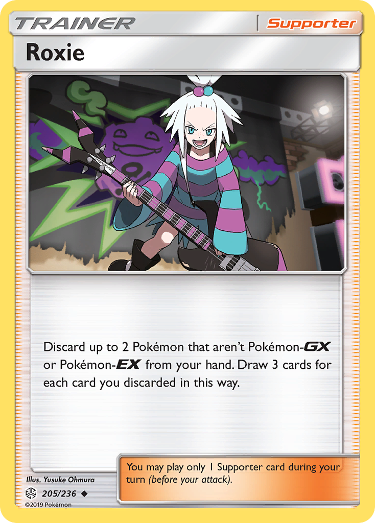 Roxie - 205/236 - Cosmic Eclipse SM12 - Uncommon