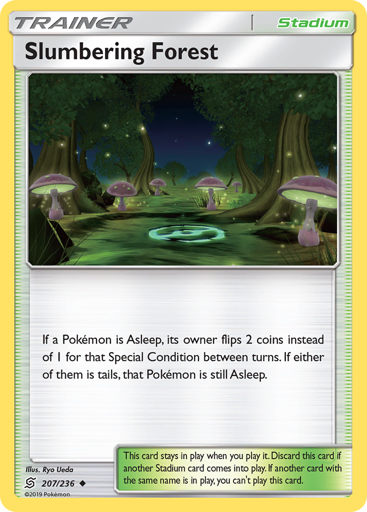 Slumbering Forest - 207/236 - Unified Minds SM11 - Uncommon