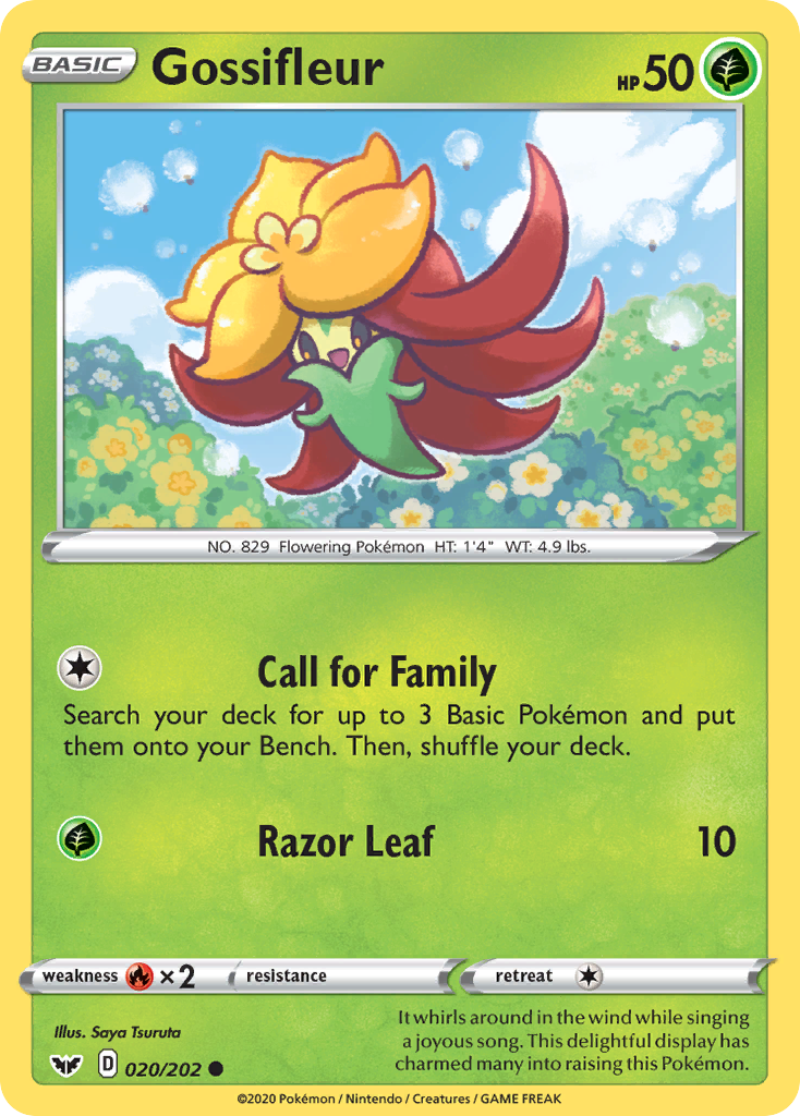 Gossifleur - 20/202 - Sword & Shield SWSH1 - Common