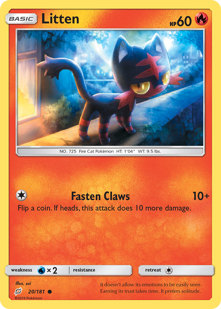 Litten - 20/181 - Team Up SM9 - Common