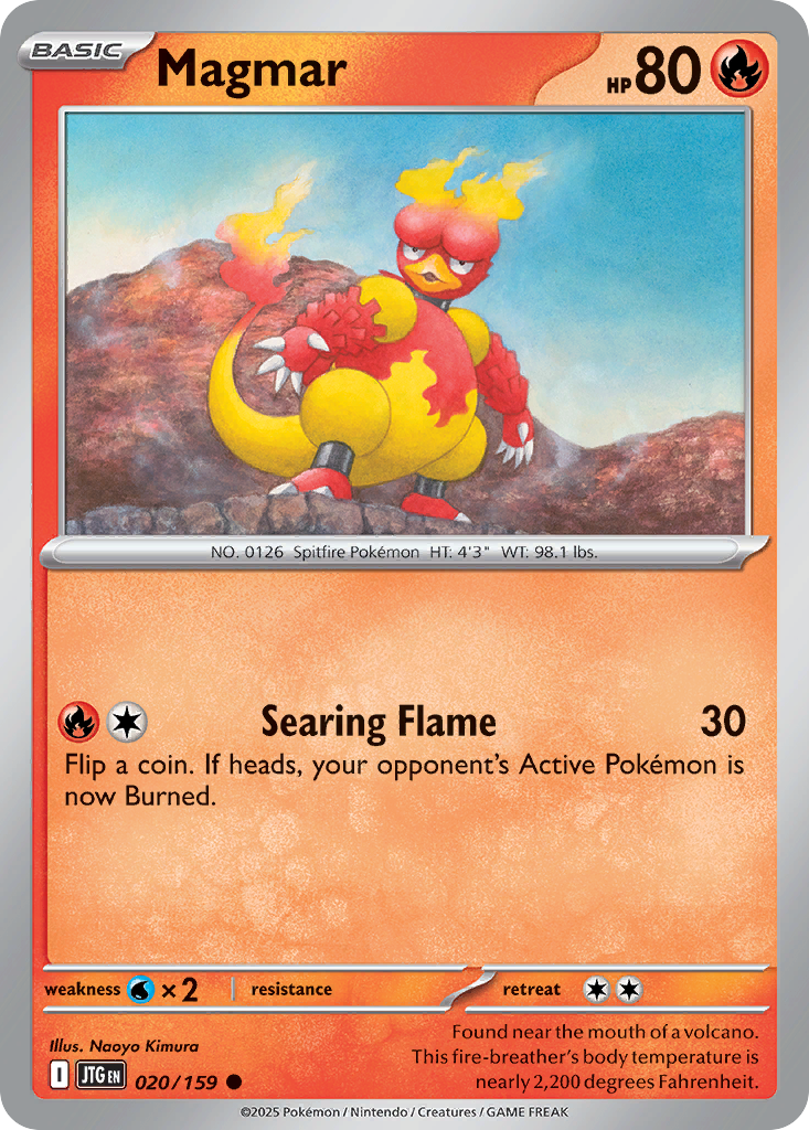 Magmar - 20/159 - Journey Together SV9 - Common