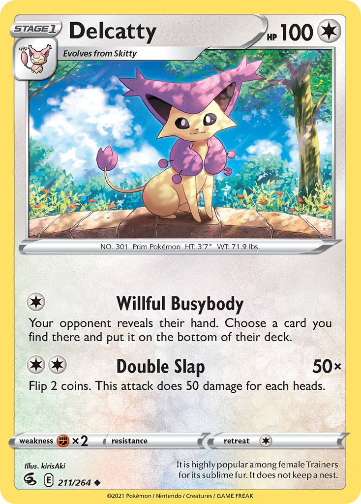 Delcatty - 211/264 - Fusion Strike SWSH8 - Uncommon