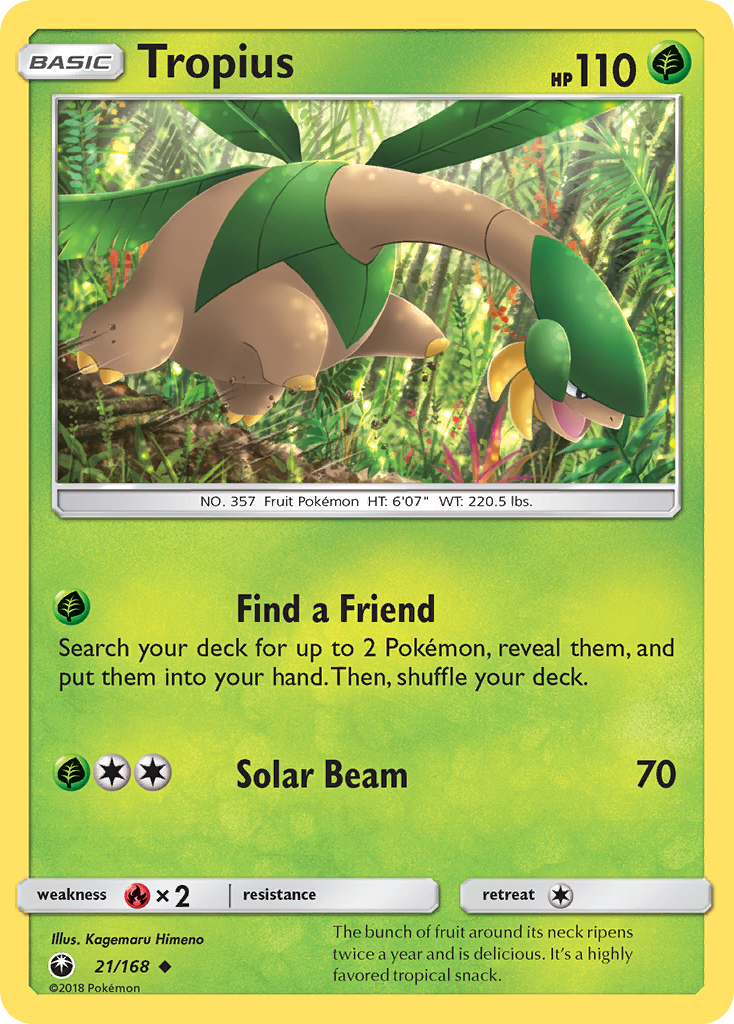 Tropius - 21/168 - Celestial Storm SM7 - Uncommon