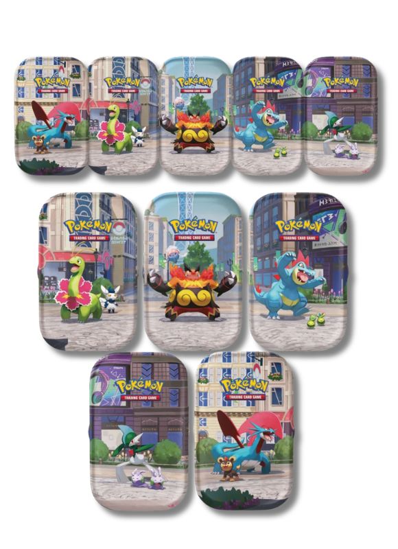 Pokémon TCG:  Mini Tin Lumiose City INGLES (Mega Evolutions)