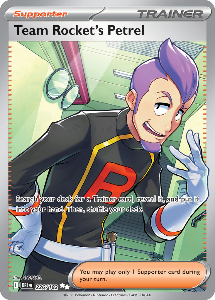 Team Rocket's Petrel - 226/182 - Destined Rivals SV10 - Ultra Rare