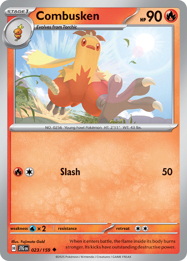Combusken - 23/159 - Journey Together SV9 - Uncommon