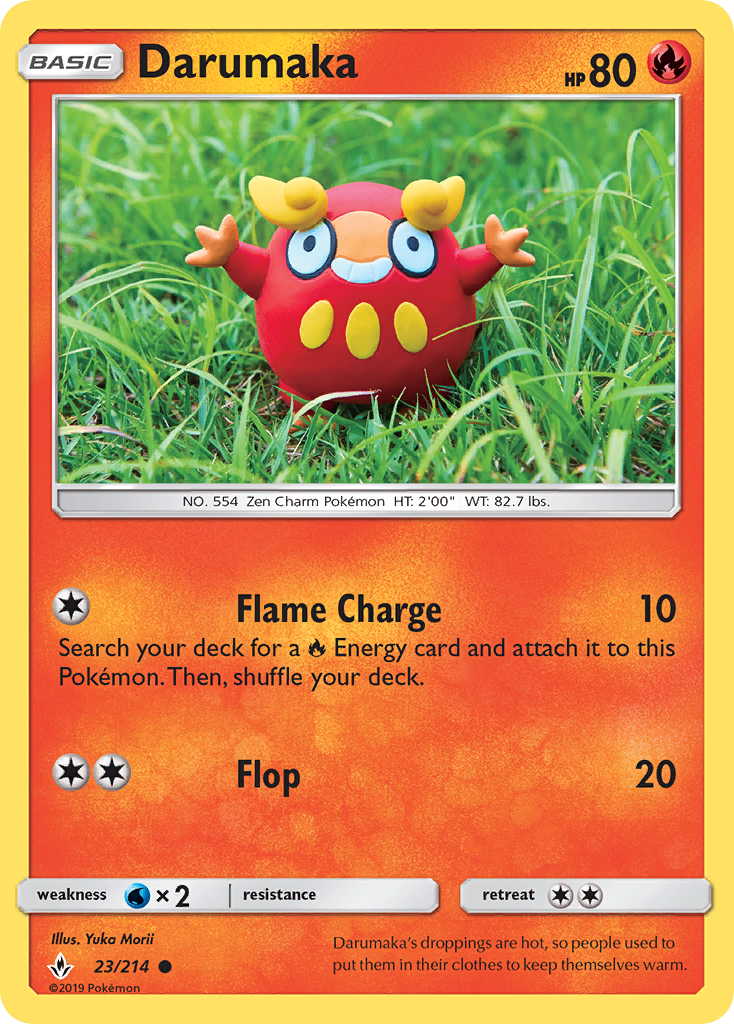 Darumaka - 23/214 - Unbroken Bonds SM10 - Common