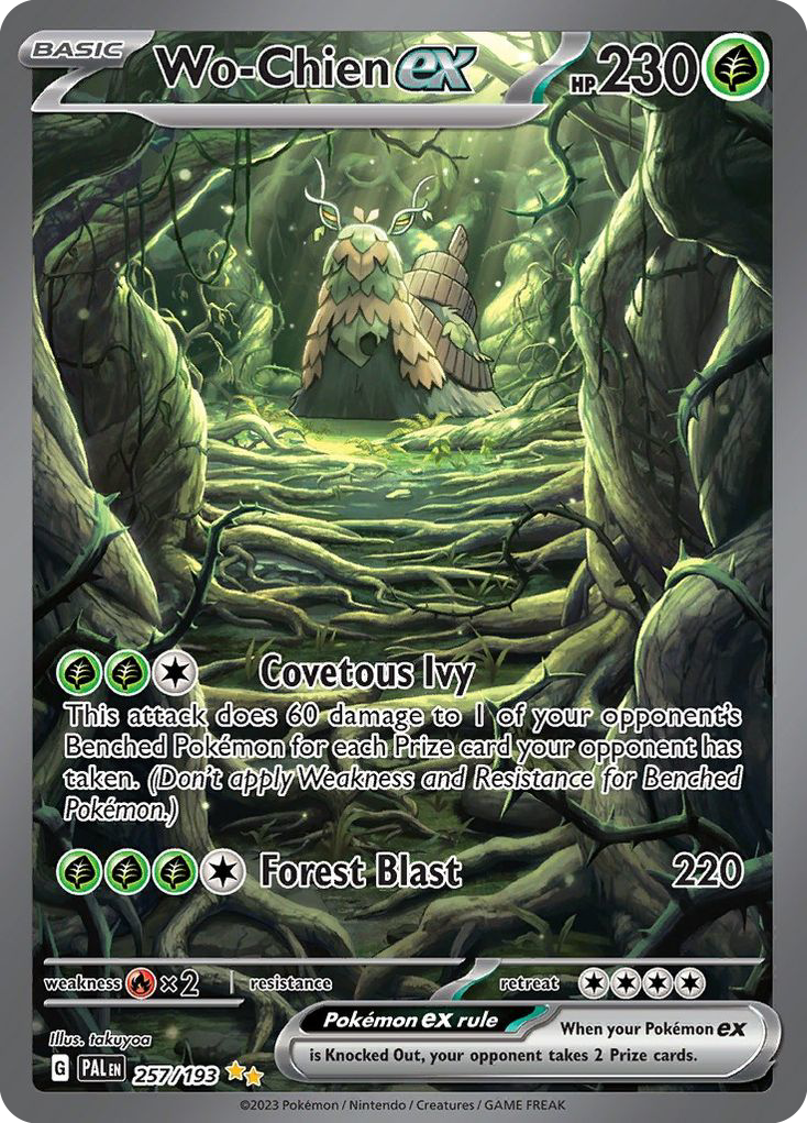 Wo-Chien ex - 257/193 - Paldea Evolved SV2 - Special Illustration Rare