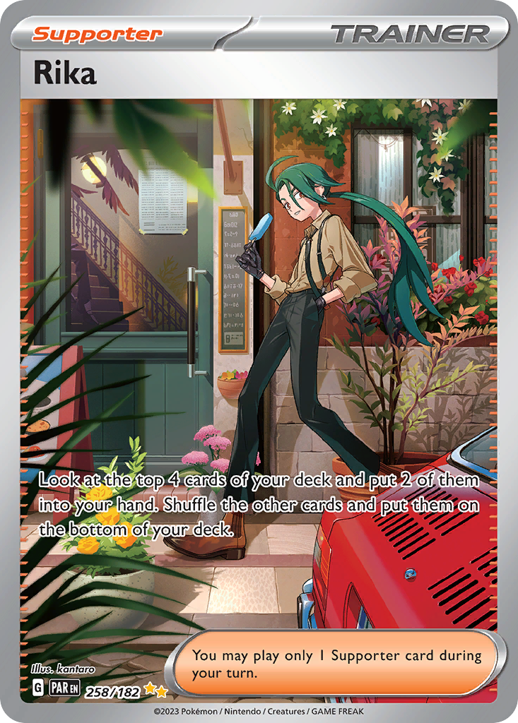 Rika - 258/182 - Paradox Rift SV4 - Special Illustration Rare