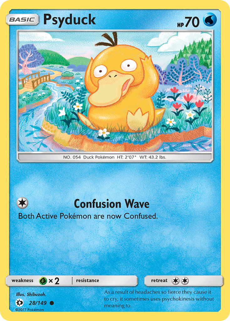 Psyduck - 28/149 - Sun & Moon SM1 - Common