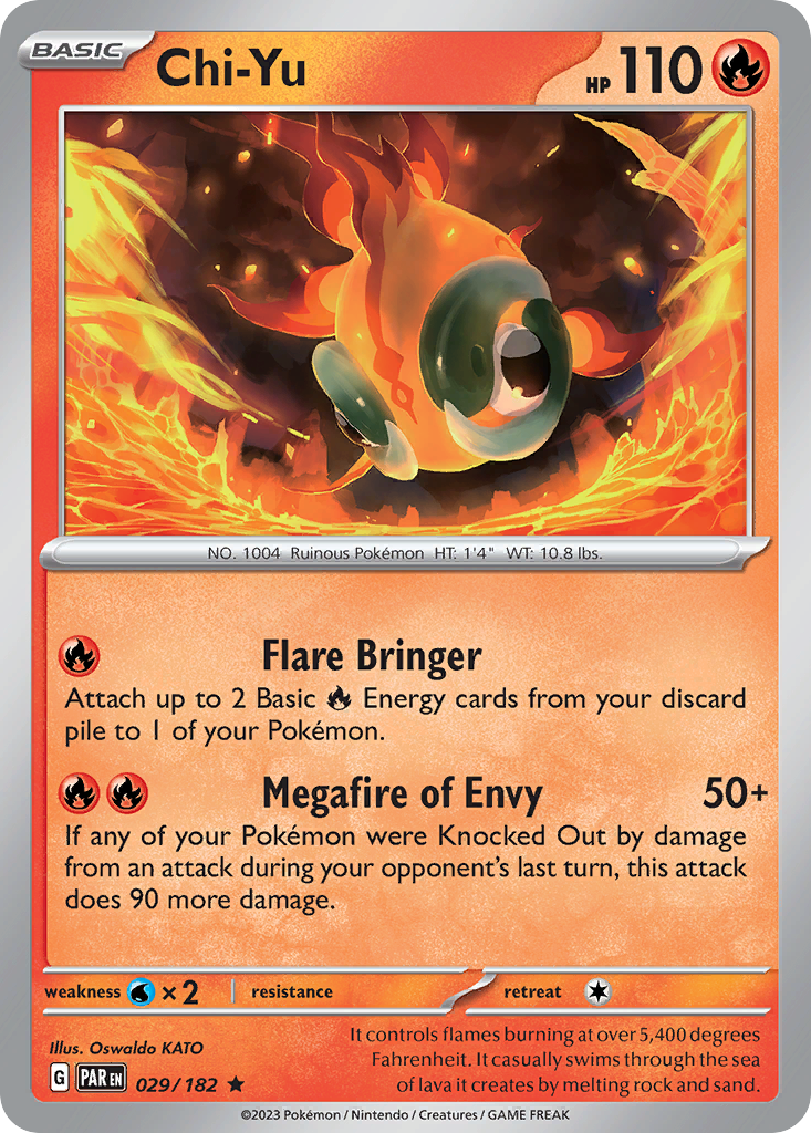 Chi-Yu - 29/182 - Paradox Rift SV4 - Rare