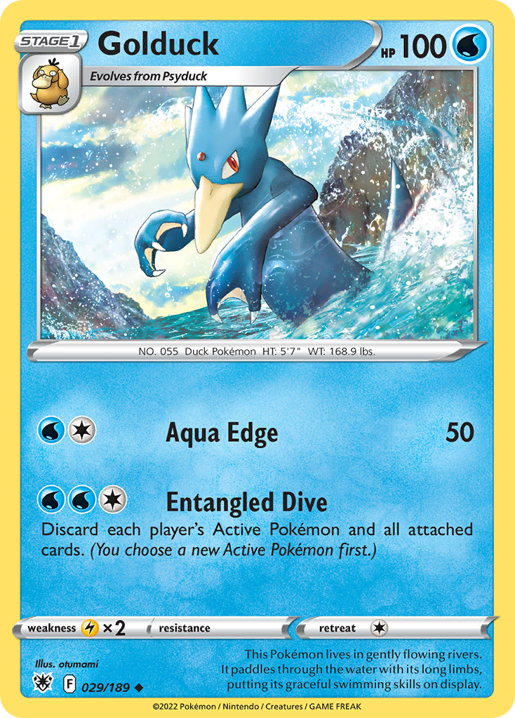 Golduck - 29/189 - Astral Radiance SWSH10 - Uncommon