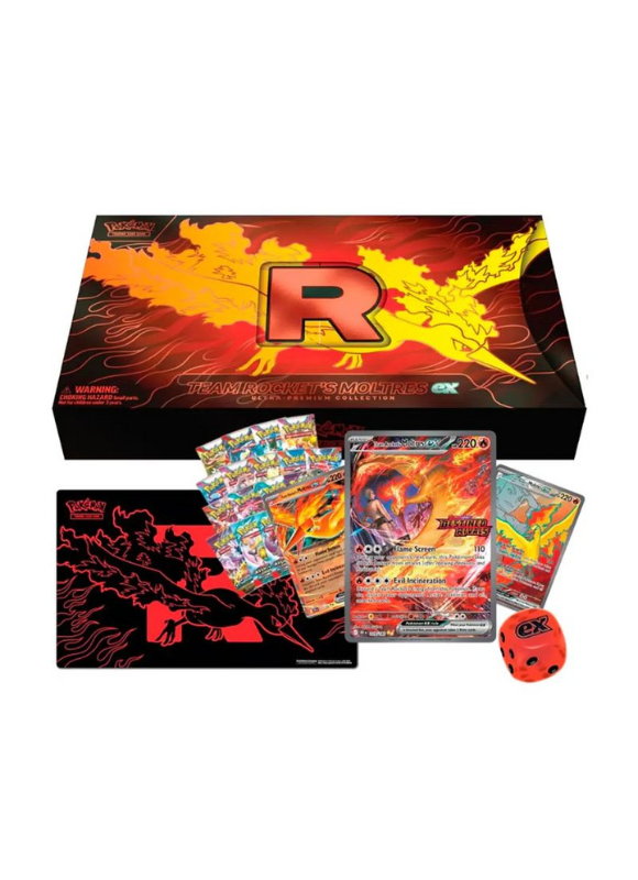 Pokémon TCG – Moltres EX Ultra Premium Collection INGLES