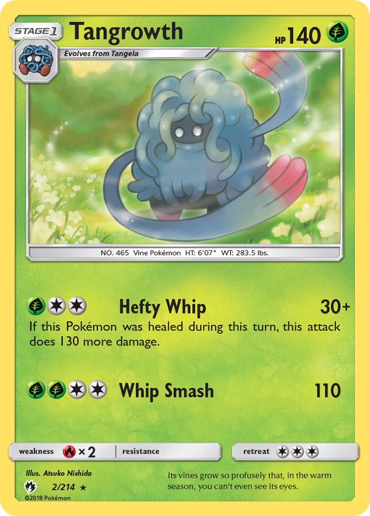 Tangrowth - 2/214 - Lost Thunder SM8 - Rare