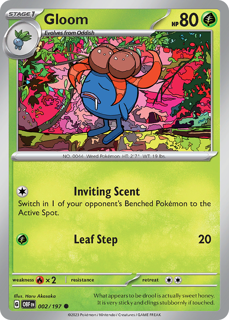 Gloom - 2/197 - Obsidian Flames SV3 - Common