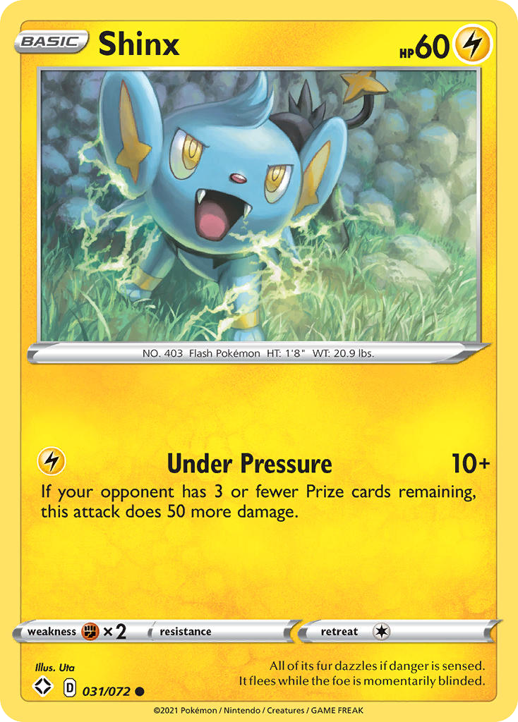 Shinx - 31/72 - Shining Fates SWSH45 - Common