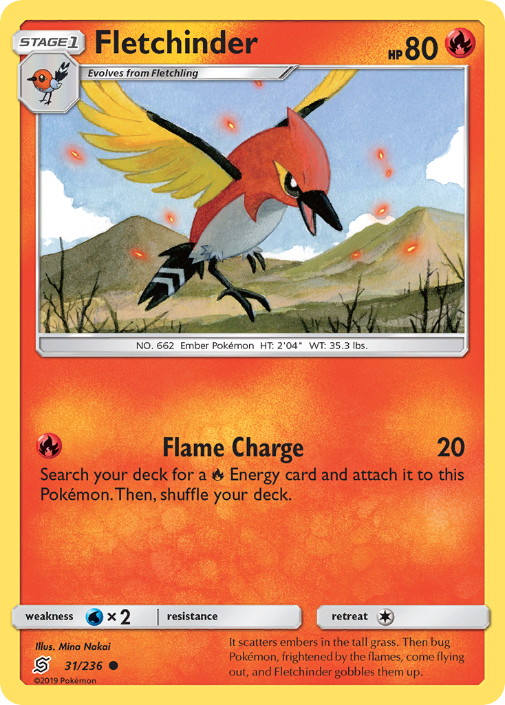 Fletchinder - 31/236 - Unified Minds SM11 - Common