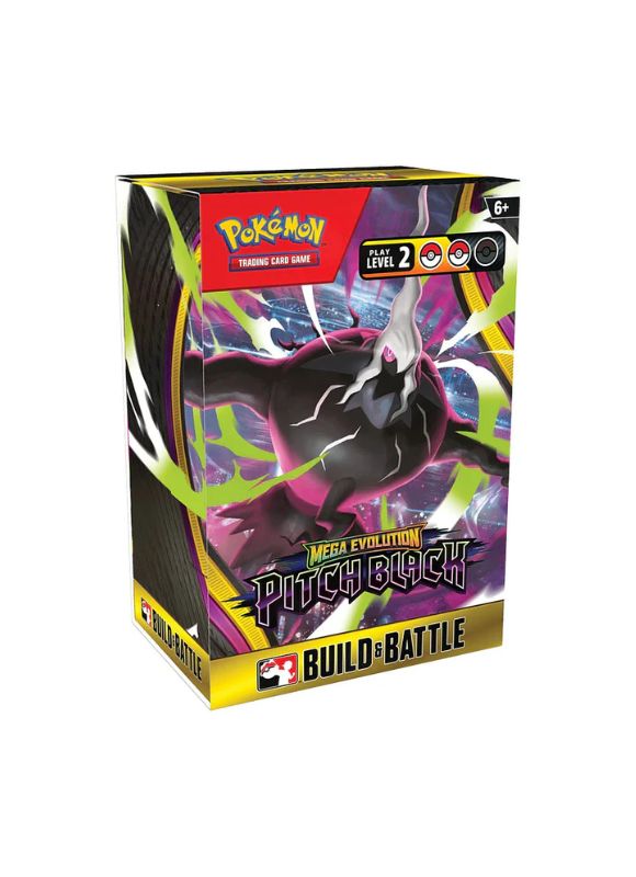 (RESERVA 17/07/26) Pokémon TCG - Pitch Black Build & Battle Box INGLES (Mega Evolution)