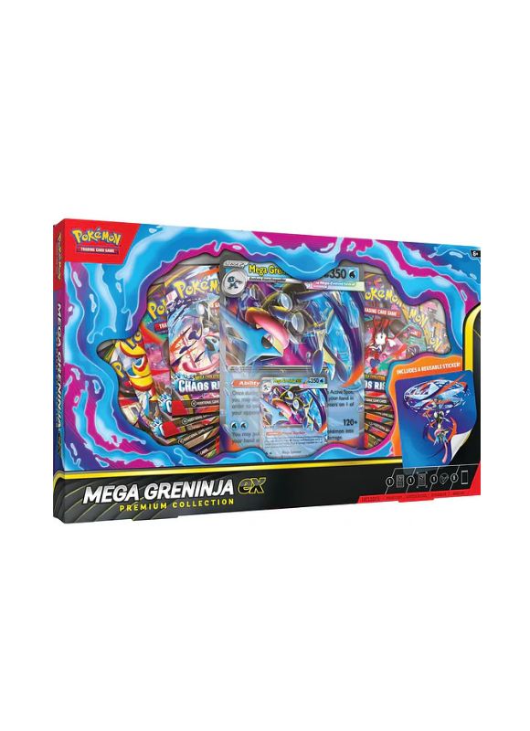 Pokémon TCG: Mega Greninja EX Premium Collection INGLES (Mega Evolutions)