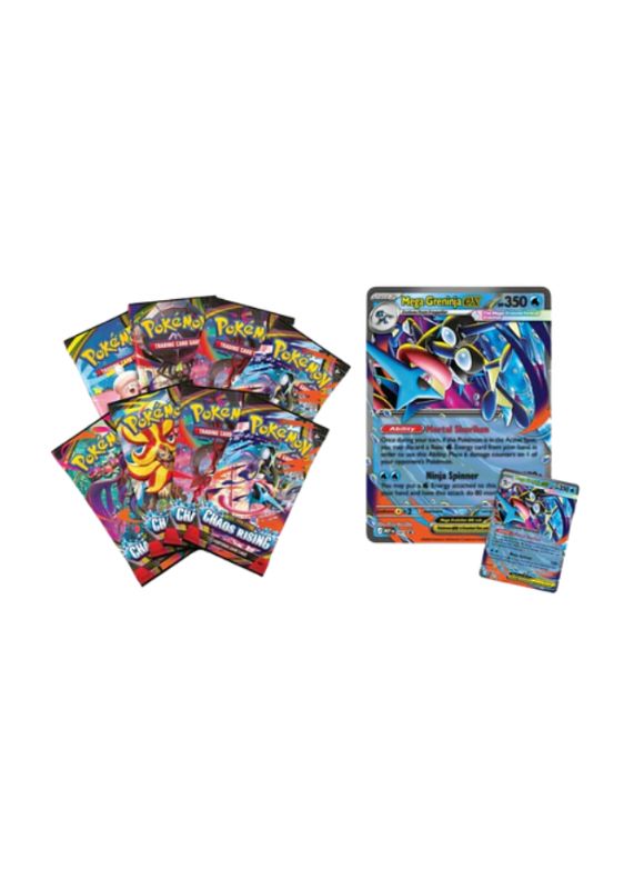 Pokémon TCG: Mega Greninja EX Premium Collection INGLES (Mega Evolutions)