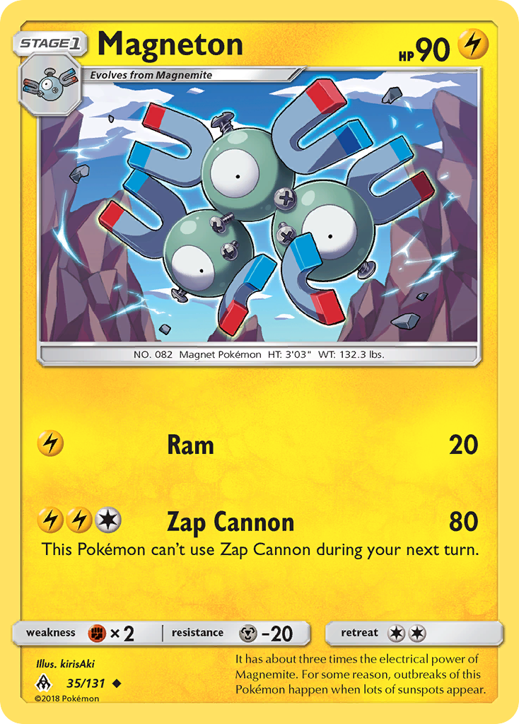 Magneton - 35/131 - Forbidden Light SM6 - Uncommon