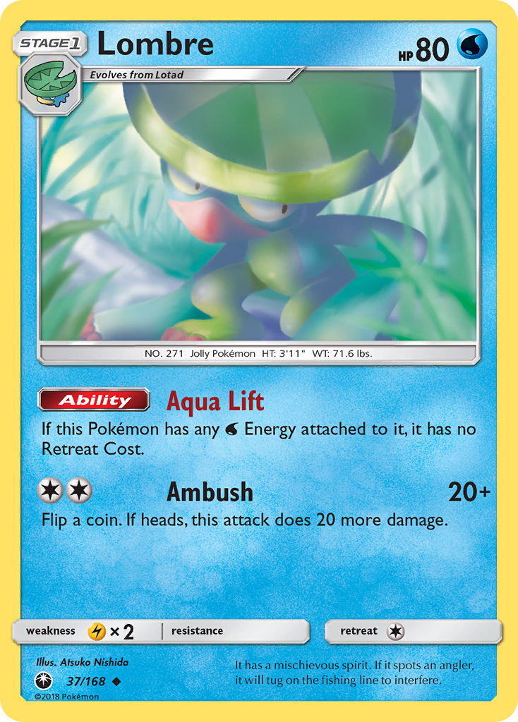 Lombre - 37/168 - Celestial Storm SM7 - Uncommon