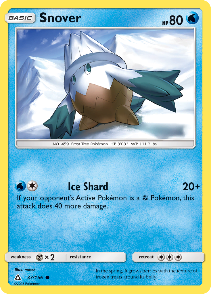 Snover - 37/156 - Ultra Prism SM5 - Common