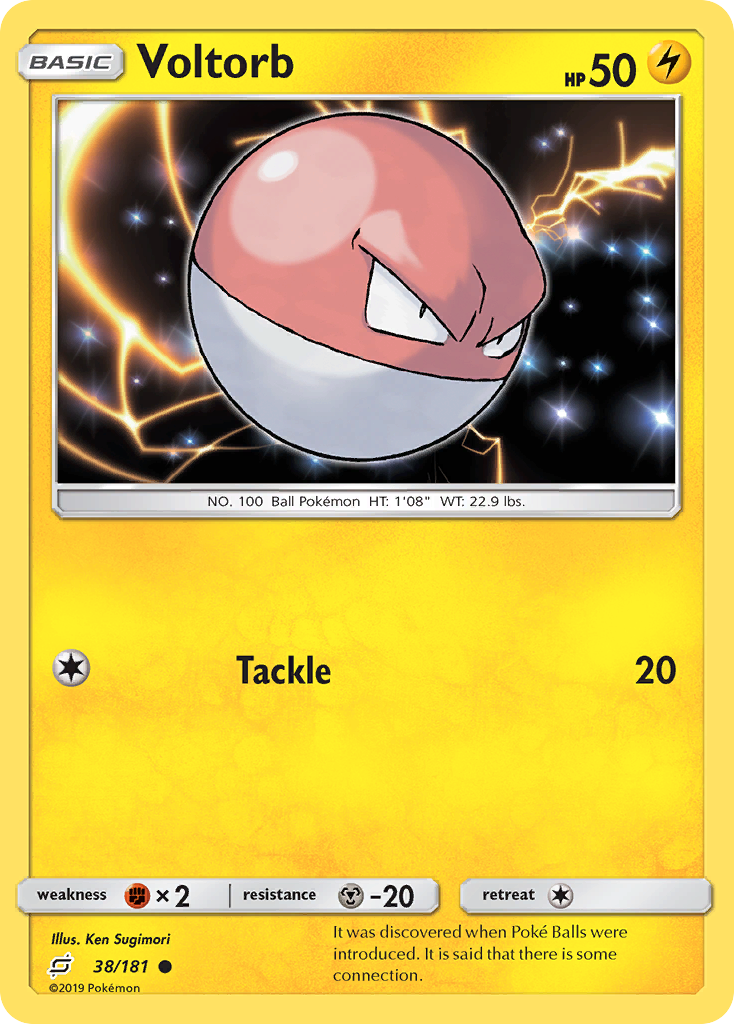 Voltorb - 38/181 - Team Up SM9 - Common