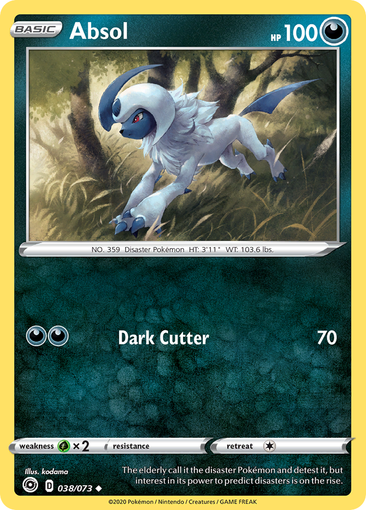 Absol - 38/73 - Champion's Path SWSH35 - Uncommon