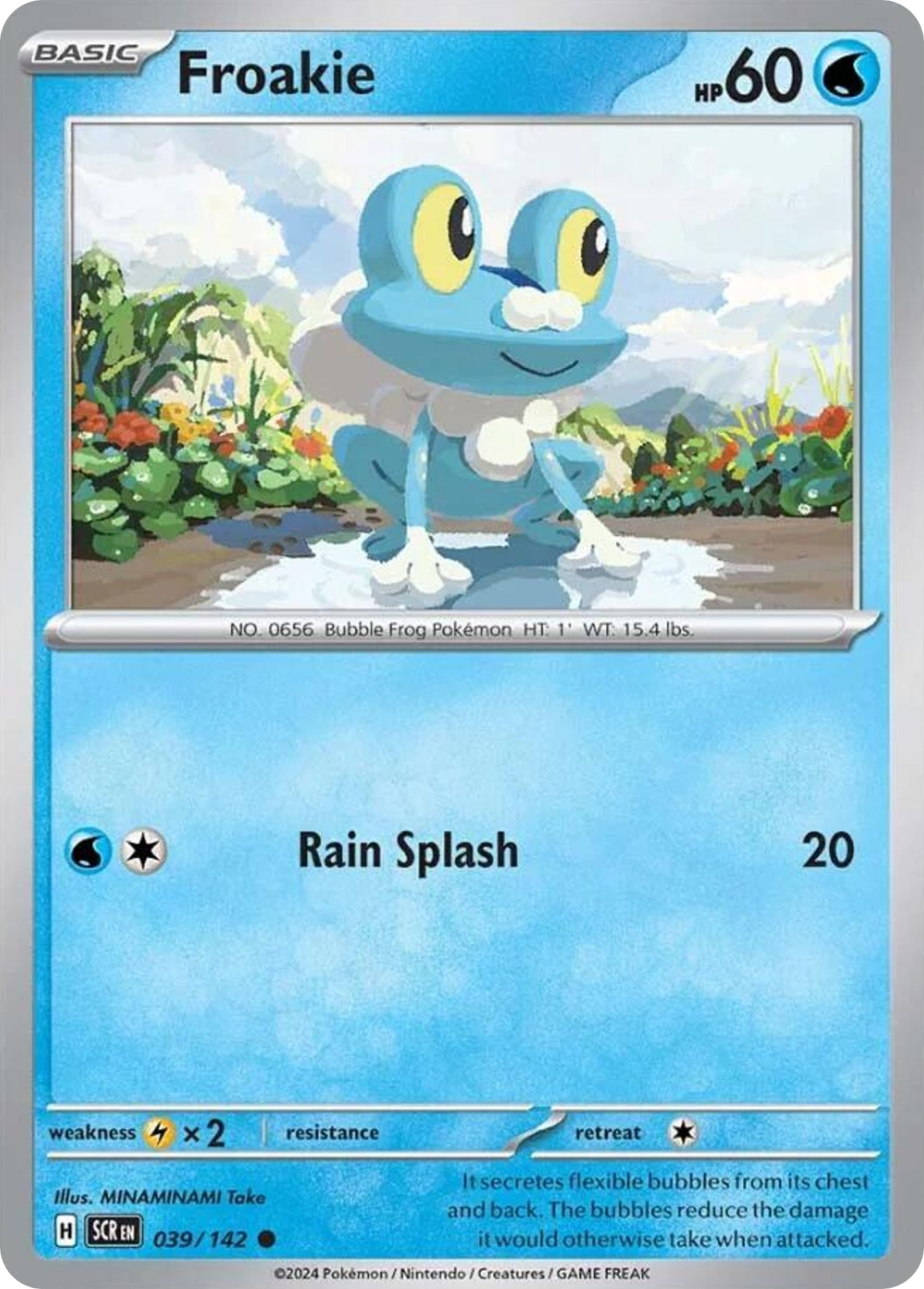 Froakie - 39/142 - Stellar Crown SV7 - Common