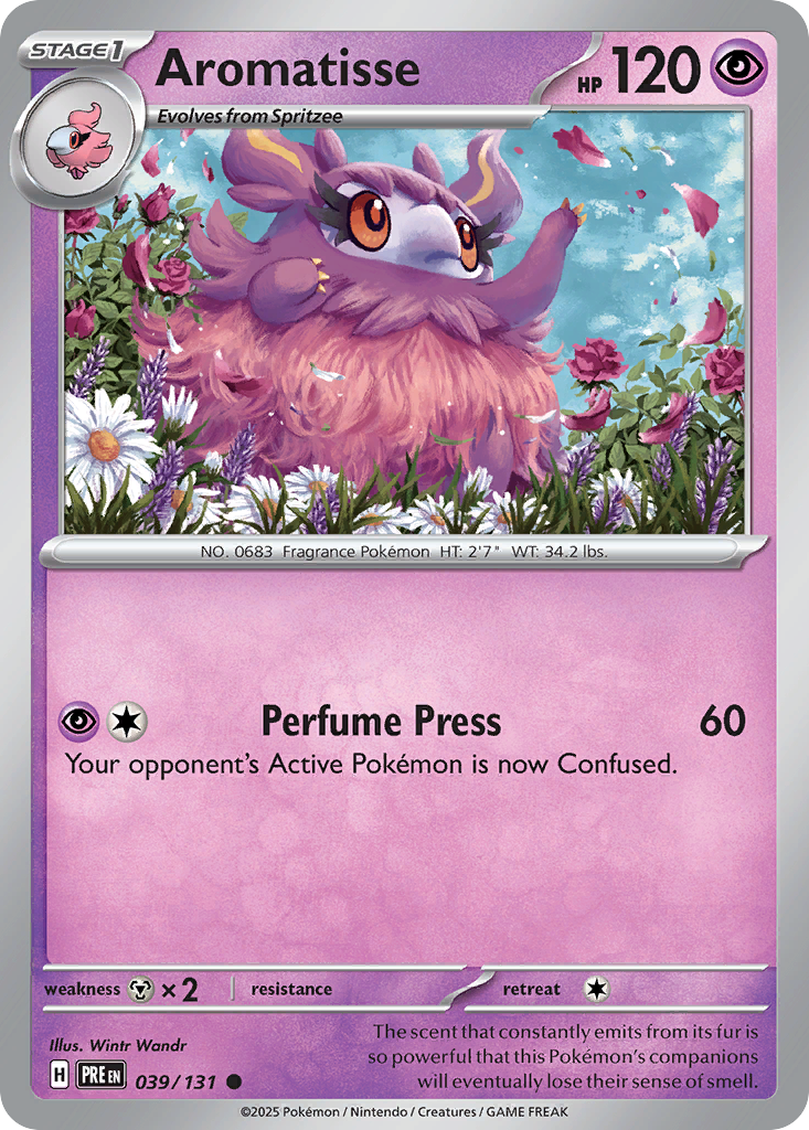 Aromatisse - 39/131 - Prismatic Evolutions SV8PT5 - Common