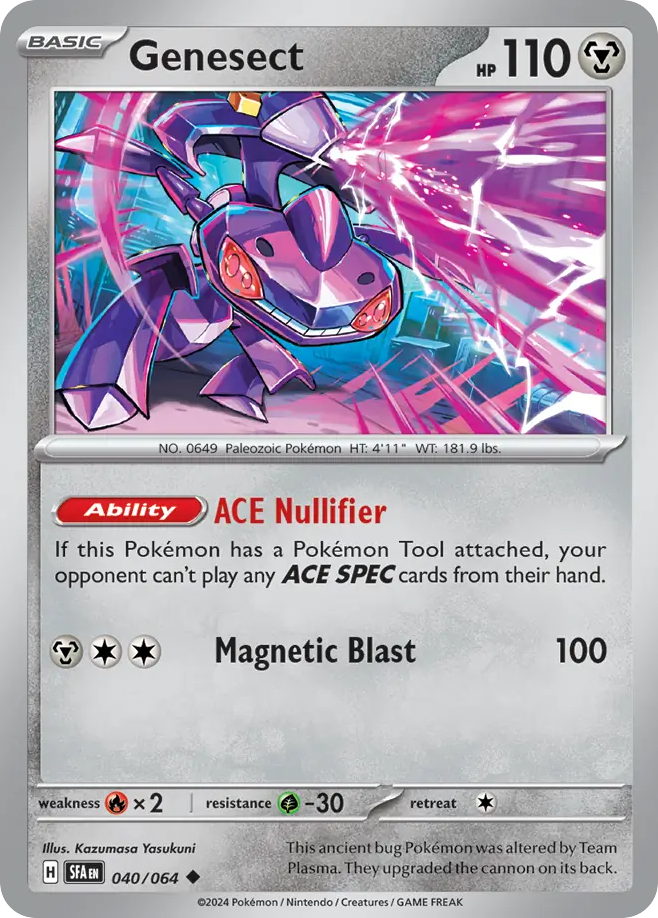 Genesect - 40/64 - Shrouded Fable SV6PT5 - Uncommon