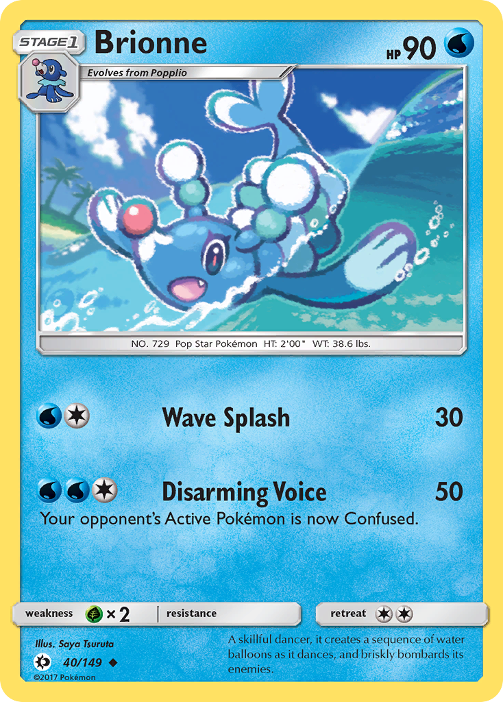 Brionne - 40/149 - Sun & Moon SM1 - Uncommon