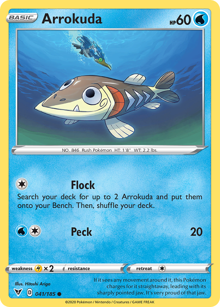 Arrokuda - 41/185 - Vivid Voltage SWSH4 - Common