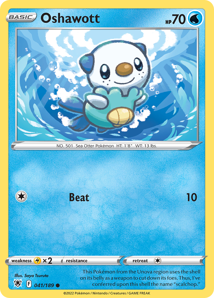 Oshawott - 41/189 - Astral Radiance SWSH10 - Common
