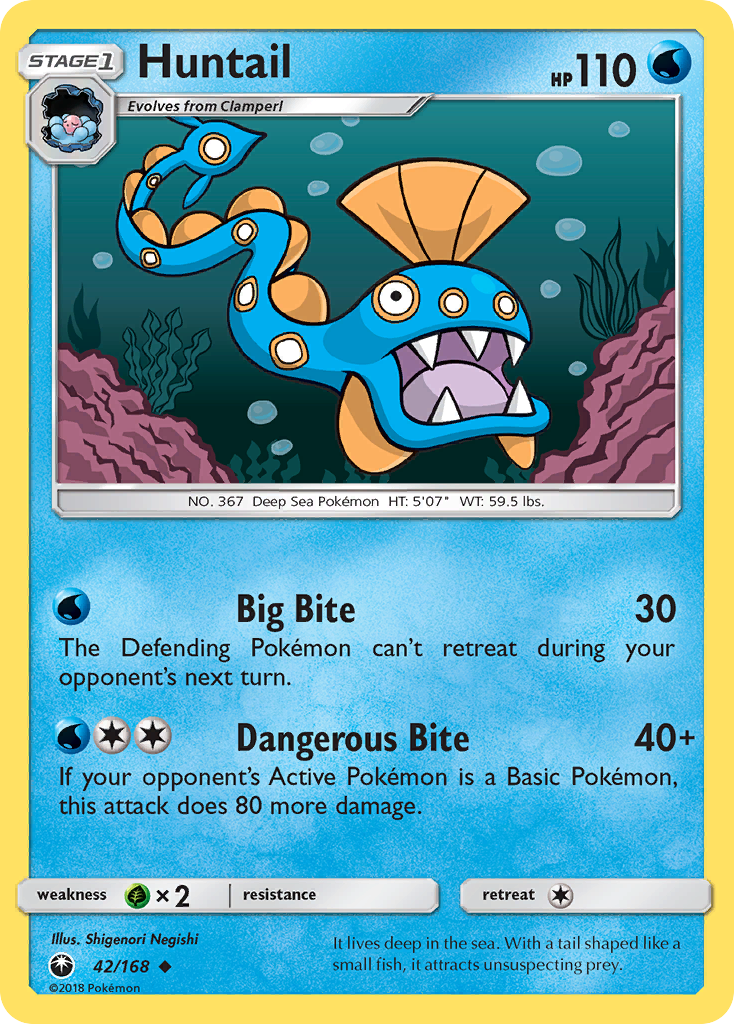 Huntail - 42/168 - Celestial Storm SM7 - Uncommon
