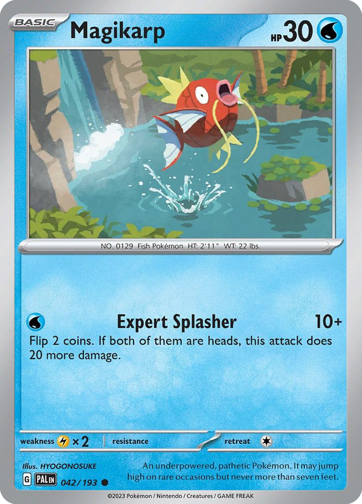 Magikarp - 42/193 - Paldea Evolved SV2 - Common