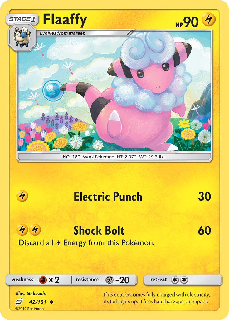 Flaaffy - 42/181 - Team Up SM9 - Uncommon