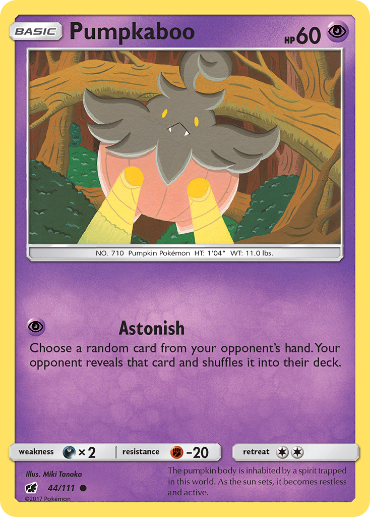 Pumpkaboo - 44/111 - Crimson Invasion SM4 - Common