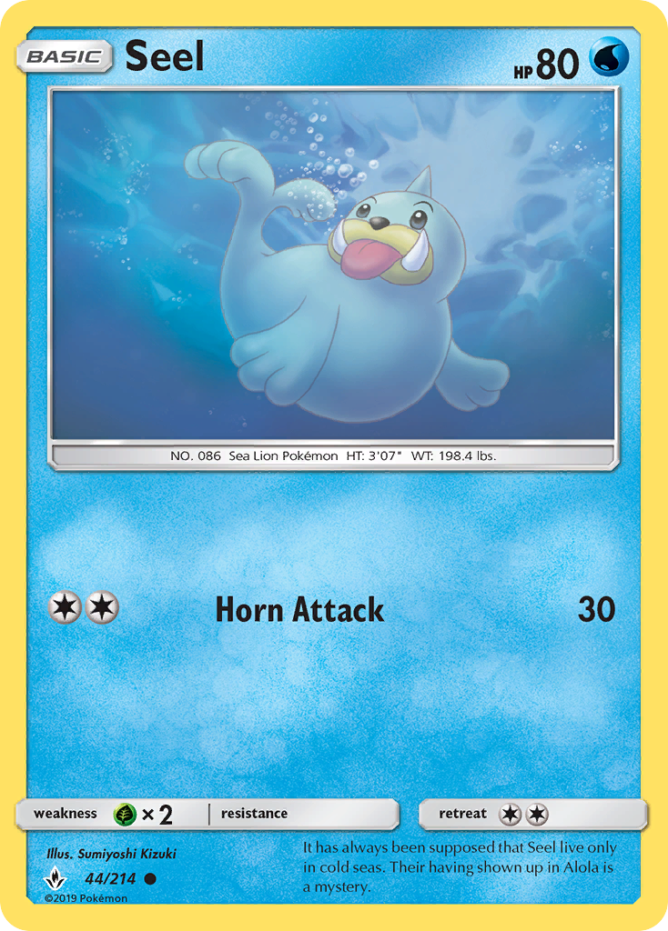 Seel - 44/214 - Unbroken Bonds SM10 - Common