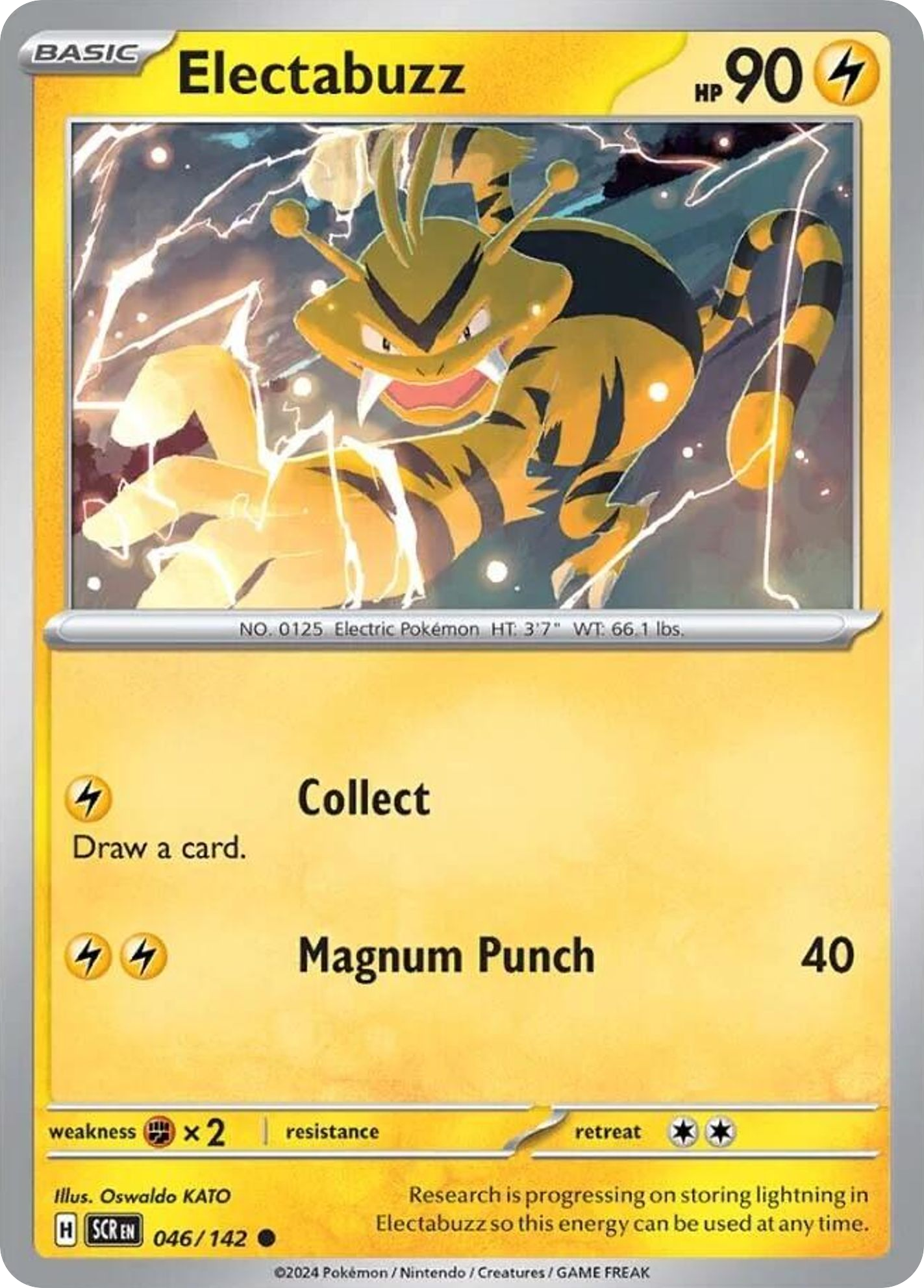 Electabuzz - 46/142 - Stellar Crown SV7 - Common