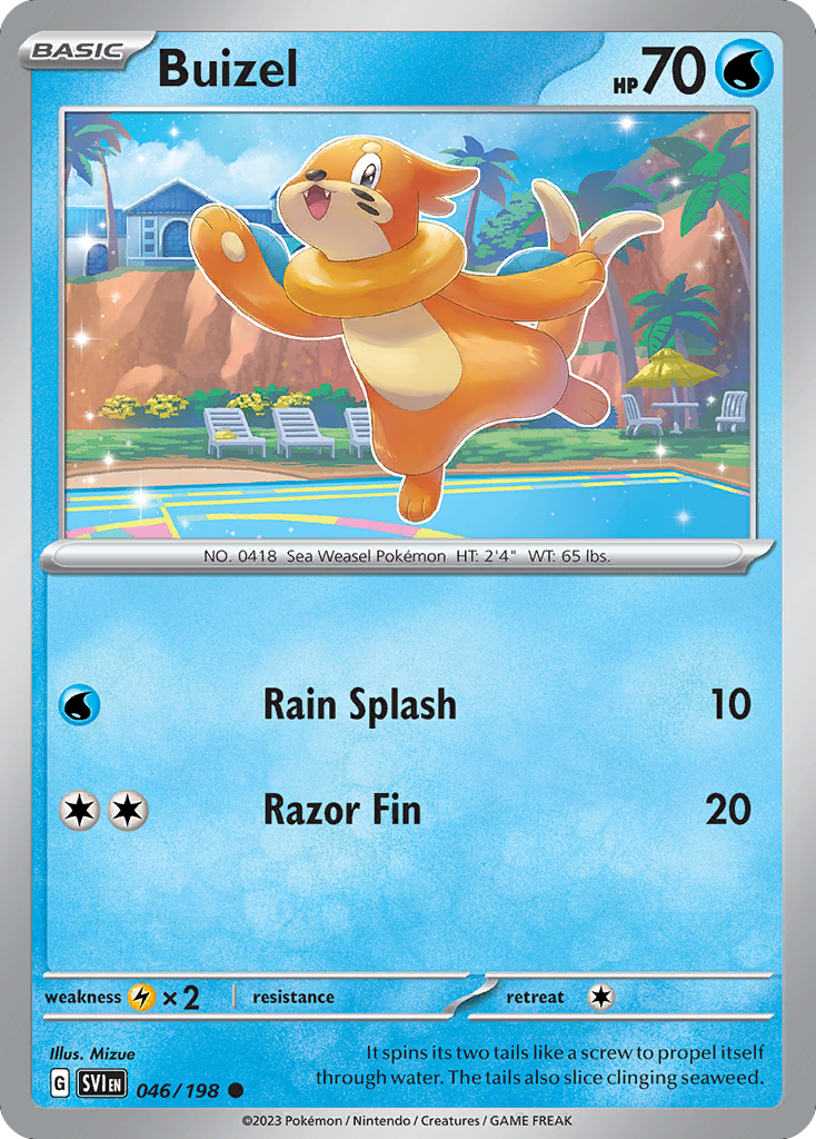 Buizel - 46/198 - Scarlet & Violet SV1 - Common