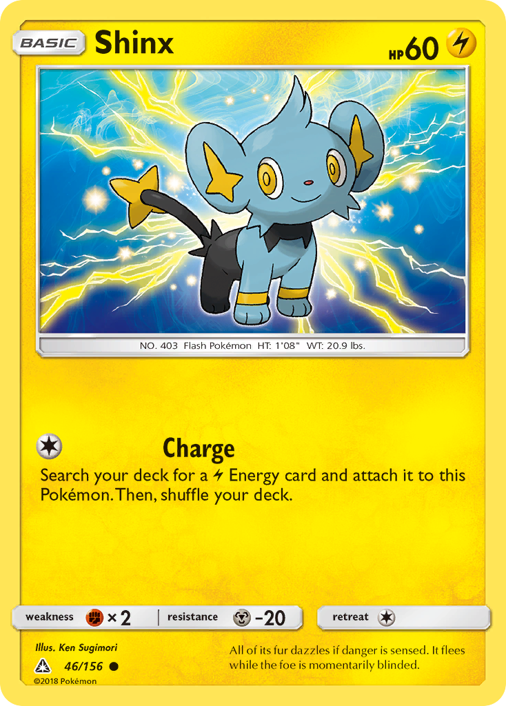 Shinx - 46/156 - Ultra Prism SM5 - Common