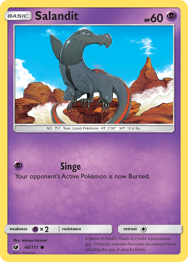 Salandit - 46/111 - Crimson Invasion SM4 - Common