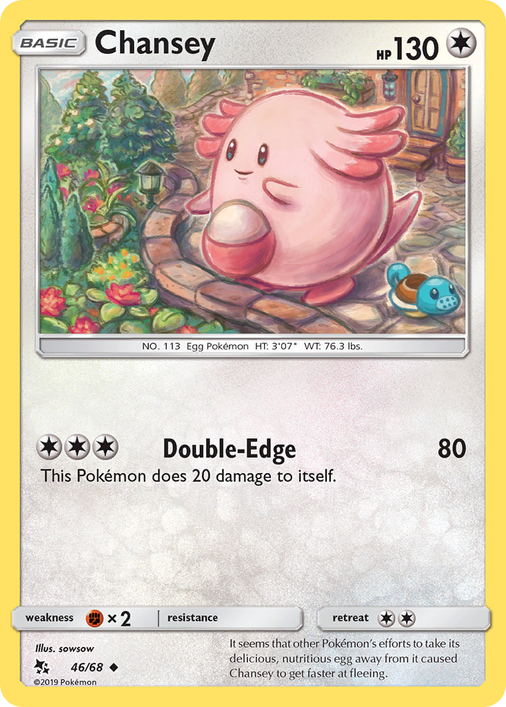 Chansey - 46/68 - Hidden Fates SM115 - Uncommon